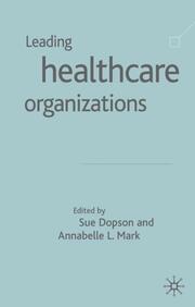 Leading Health Care Organisations - Cover