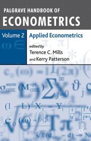 Palgrave Handbook of Econometrics - Cover