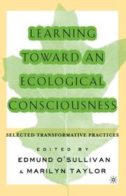 Learning Toward an Ecological Consciousness - Cover