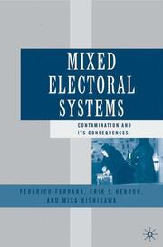 Mixed Electoral Systems - Cover