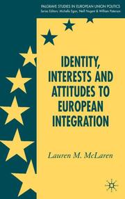 Identity, Interests and Attitudes to European Integration - Cover