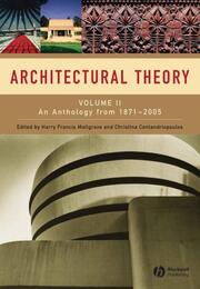 Architectural Theory II