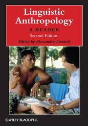 Linguistic Anthropology - Cover