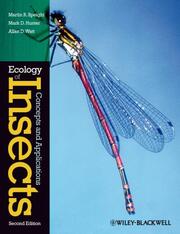 Ecology of Insects - Cover