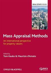 Mass Appraisal Methods - Cover