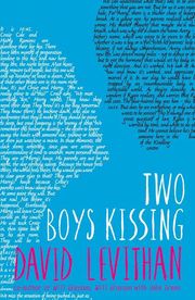 Two Boys Kissing - Cover