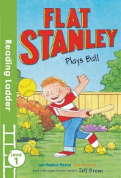 Flat Stanley Plays Ball - Cover