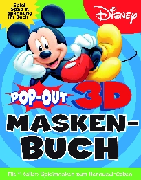 Disney Micky Maus Pop-out 3D Masken-Buch