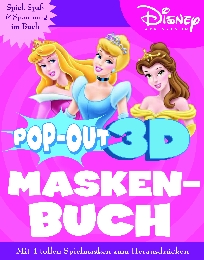 Disney Prinzessin, Pop-out 3D Masken-Buch