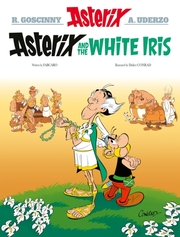 Asterix and the White Iris - Cover
