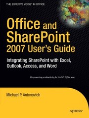 Office and SharePoint 2007 User's Guide - Cover