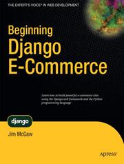 Beginning Django E-Commerce - Cover