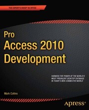 Pro Access 2010 Development - Cover