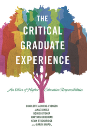 The Critical Graduate Experience - Cover
