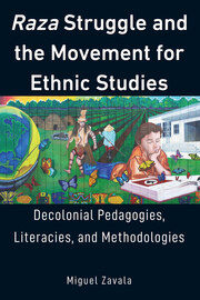 Raza Struggle and the Movement for Ethnic Studies - Cover