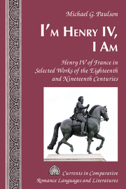 I'm Henry IV, I Am - Cover