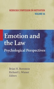 Emotion and the Law - Cover