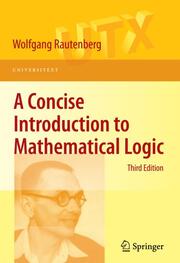 A Concise Introduction to Mathematical Logic - Cover