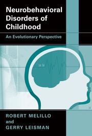 Neurobehavioral Disorders of Childhood - Cover