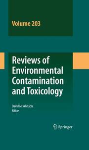 Reviews of Environmental - Contamination and Toxicology