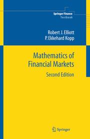 Mathematics of Financial Markets - Cover