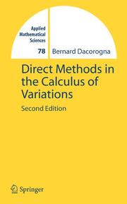 Direct Methods in the Calculus of Variations - Cover