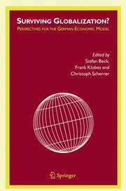 Surviving Globalization? - Cover
