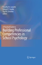 A Practical Guide to Building Professional Competencies in School Psychology - Illustrationen 1