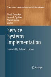 Service Systems Implementation - Cover