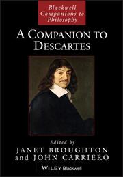 A Companion to Descartes - Cover