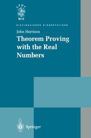 Theorem Proving with the Real Numbers - Cover