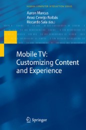 Mobile TV: Customizing Content and Experience - Abbildung 1