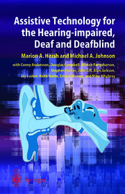 Assistive Technology for the Hearing-impaired, Deaf and Deafblind - Cover