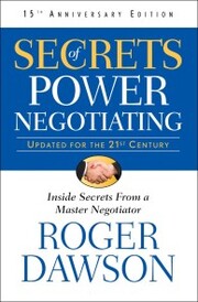 Secrets of Power Negotiating - Cover