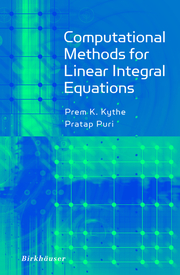 Computational Methods for Linear Integral Equations - Cover