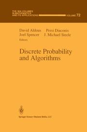 Discrete Probability and Algorithms