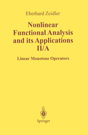 Nonlinear Functional Analysis and Its Applications