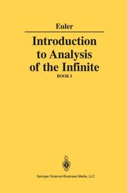 Introduction to Analysis of the Infinite - Cover