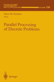 Parallel Processing of Discrete Problems - Cover