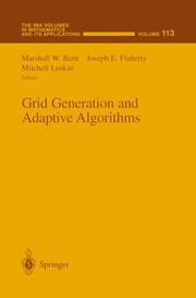 Grid Generation and Adaptive Algorithms - Cover
