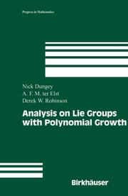 Analysis on Lie Groups with Polynomial Growth - Cover