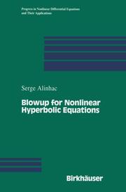 Blowup for Nonlinear Hyperbolic Equations