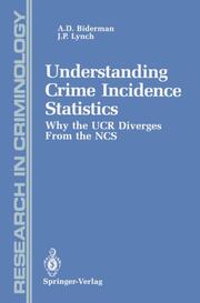 Understanding Crime Incidence Statistics - Cover