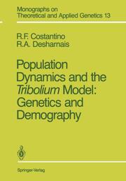 Population Dynamics and the Tribolium Model: Genetics and Demography
