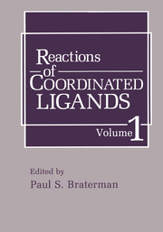 Reactions of Coordinated Ligands - Cover