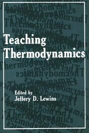 Teaching Thermodynamics