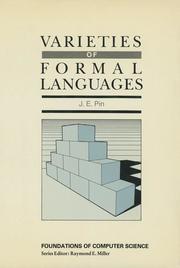 Varieties of Formal Languages