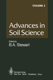 Advances in Soil Science - Cover