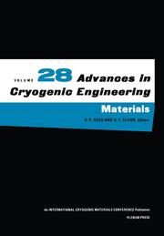 Advances in Cryogenic Engineering Materials - Cover