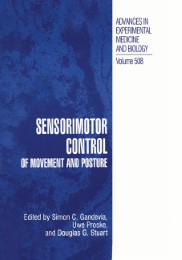 Sensorimotor Control of Movement and Posture - Abbildung 1